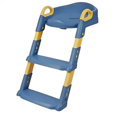 Детска Тоалетна Седалка със Стъпала - KIDDISTEP® Син