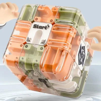 3D Пъзел-Куб За Развиване На Логическото Мислене - THINKCUBE®