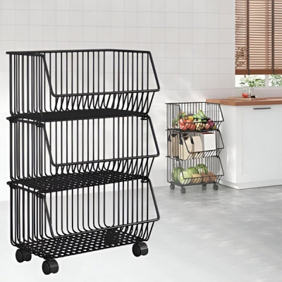 Количка с 3 Кошници - CARTSTACK®