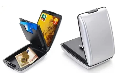 Компактен Портфейл с Максимална RFID Защита CARDO®