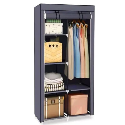 Многофункционален Текстилен Гардероб - URBANBOX® Малък - 2 крила