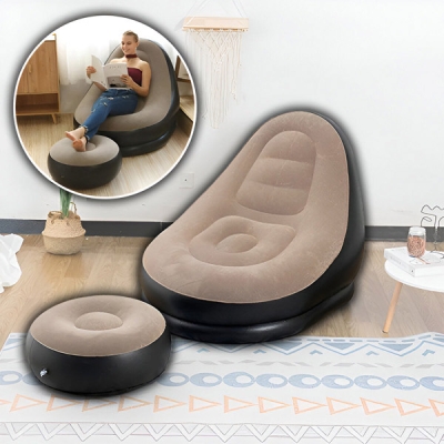 Надуваем Шезлонг с Поставка За Крака - CHILLSEAT®