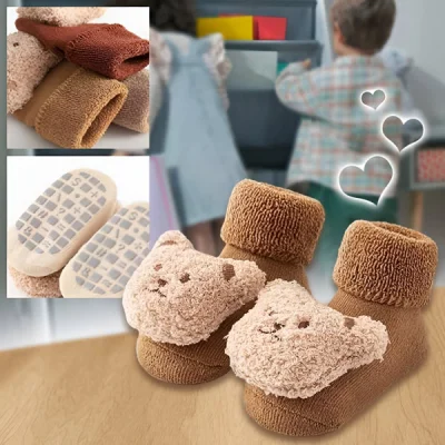 Неплъзгащи Се Бебешки Чорапи TEDDYFEET®