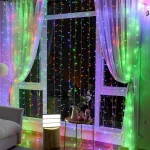 3D LED Светлинна Завеса CURLIGHT® - Звезден Блясък в Дома Ви!