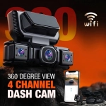 Автомобилен Видеорегистратор с 4-Канален Запис и Wi-Fi – CARVID®, avtomobilen videoregistrator s 4 kanalen zapis i wi fi carvid
