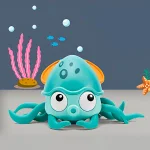 Интерактивна Играчка Пълзящ Октопод - CRAWLTOPUS®, interaktivna igrachka palzyasch oktopod crawltopus