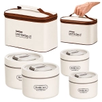 Комплект От 4 Кутии За Храна с Термочанта – LUNCHIO®, komplekt ot 4 kutii za hrana s termochanta lunchio