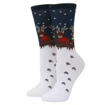Комплект от 5 чифта комфортни и топли зимни чорапи - SANTASOCKS®, komplekt ot 5 chifta komfortni i topli zimni chorapi santasocks