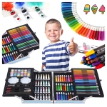 Комплект За Рисуване в Алуминиев Куфар (145 части) - COLORCHEST®, komplekt za risuvane v aluminiev kufar 145 chasti colorchest