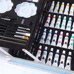 Комплект За Рисуване в Алуминиев Куфар (145 части) - COLORCHEST®, komplekt za risuvane v aluminiev kufar 145 chasti colorchest