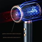 Професионален Йонизиращ Сешоар с 5 Магнитни Приставки - VELOSILK®, profesionalen ionizirasch seshoar s 5 magnitni pristavki velosilk