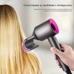 Професионален Йонизиращ Сешоар с 5 Магнитни Приставки - VELOSILK®, profesionalen ionizirasch seshoar s 5 magnitni pristavki velosilk