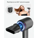 Професионален Йонизиращ Сешоар с 5 Магнитни Приставки - VELOSILK®, profesionalen ionizirasch seshoar s 5 magnitni pristavki velosilk