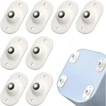 Самозалепващи Се Колелца За Мебели (12 бр.) - STICKYWHEEL®, samozalepvaschi se kolelca za mebeli 12 br stickywheel