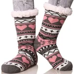 Универсални Ватирани Чорапи с Антиплъзкащи Топчета WarmFuzz®, universalni vatirani chorapi s antipluzgashti topcheta