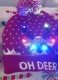 Прикачено изображение от потребител 1 за Коледна Плетена Шапка с LED Светлини – XBEANIE®.